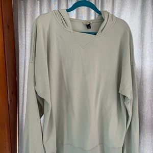 Target light green outfit